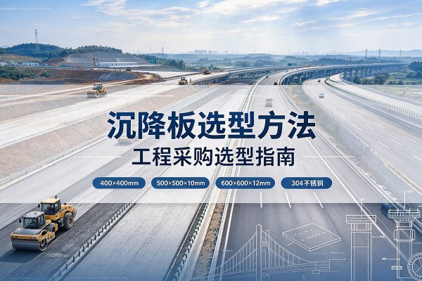 惠东沉降板选择方法