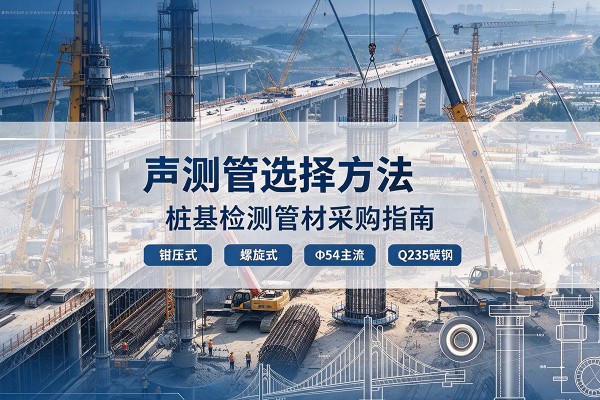 惠东声测管选型标准