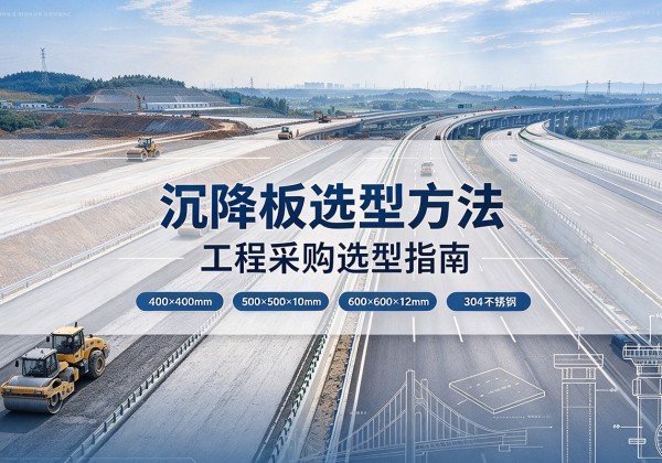 惠东沉降板选择方法