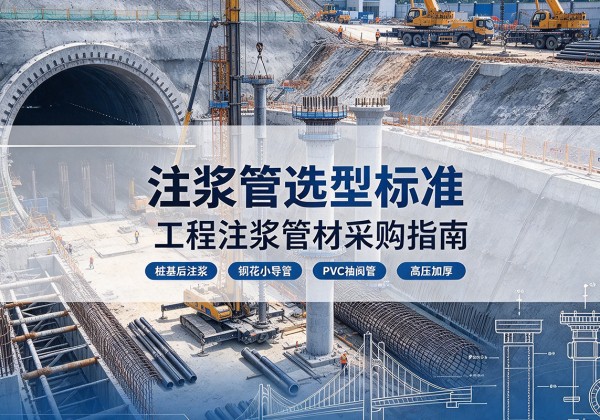 惠东注浆管选型标准